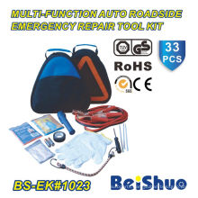 33PCS Roadside Emergency Kit for Auto